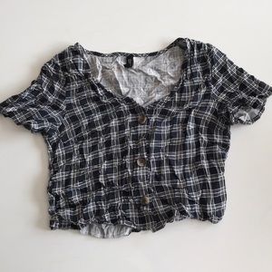 Button up tee